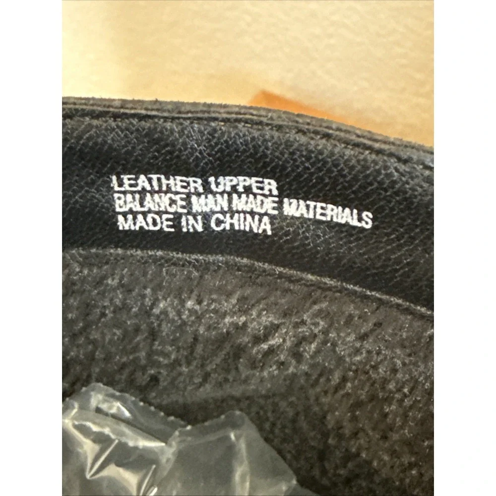 b.o.c Women's Black Suede Fleece Lined Booties‎ Size-9.5